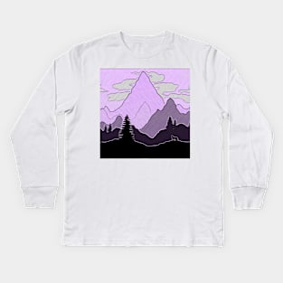 Landscape Kids Long Sleeve T-Shirt